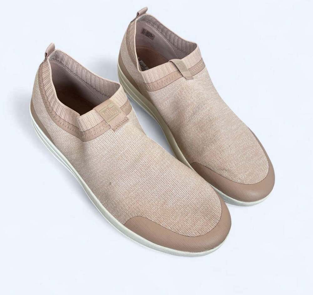 Fitflop Ultraknit Lightweight Comfy Stretch Casual Slip On Mauve Pink Shoes 11